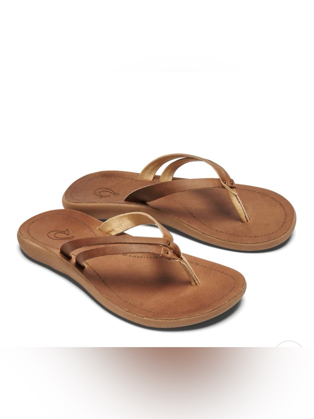 Olukai Women's Kapehe Luana Beach Sandal Sahara/Sahara - Medium